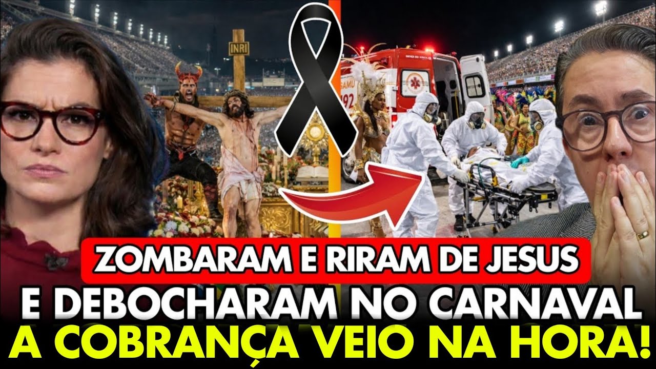 RIDICULARIZARAM E DEBOCHARAM DE JESUS NO CARNAVAL 2026  E NA HORA ELES...! DE DEUS NÃO SE ZOMBA!
