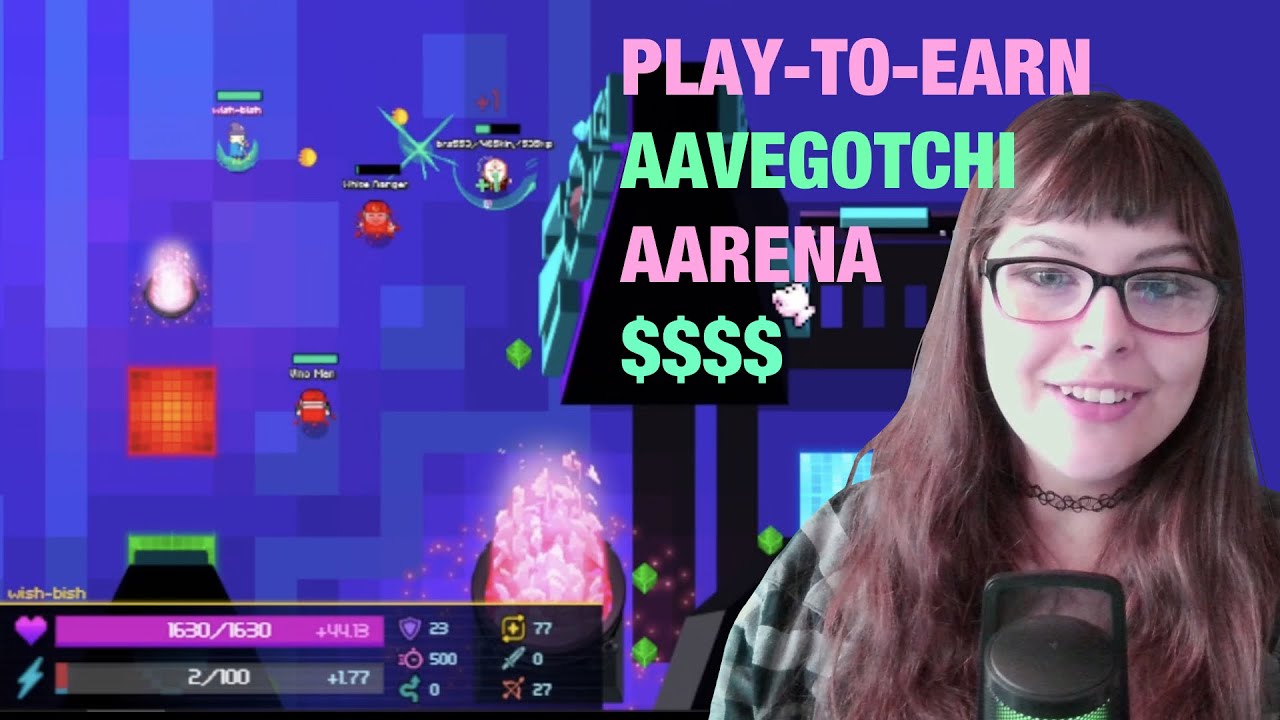 Aavegotchi Aarena Test: playing to earn that crypto!