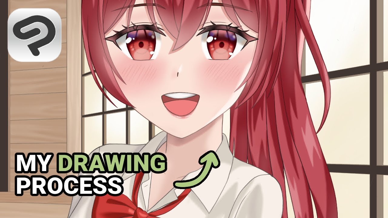 Drawing My Original Character In Clip Studio Paint Pro | Timelapse #5