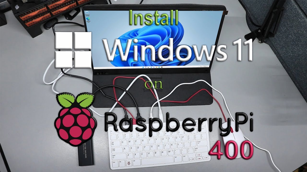 Install Windows 11 on Raspberry Pi 400