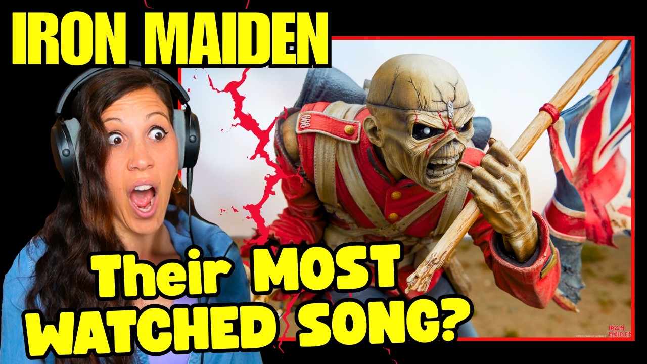 Я провалился в кроличью нору! 🕳️ Впервые слышу Iron Maiden - The Trooper #реакция @ironmaiden