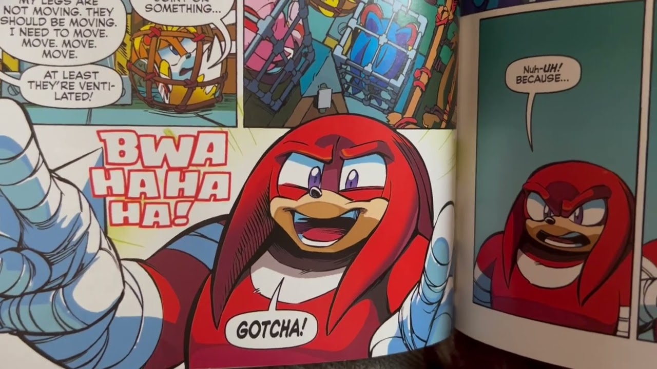 Bobby D Reads Sonic Boom Comic Vol. 1: Chapter 2 #sonicboomcomicdub