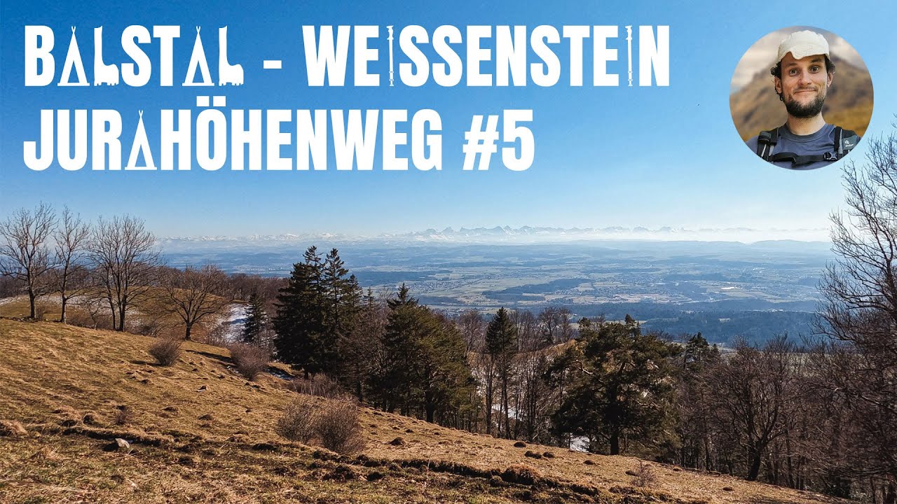 Wanderung in der Nähe von Solothurn - Jura Höhenweg 5. Etappe [4K]