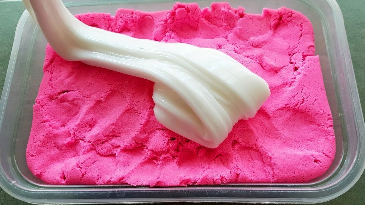 Kinetic Sand Slime Mixing Satisfying Video Compilation