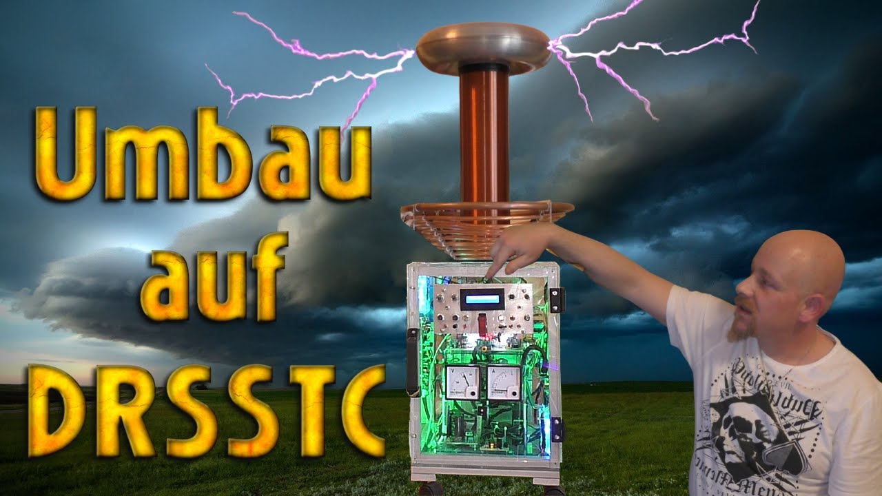 DRSSTC || SSTC Umbau auf DRSSTC, Warum ? Neue Teile & Inverter-Brücke mit SKM300 IGBTs #TeslaCoil
