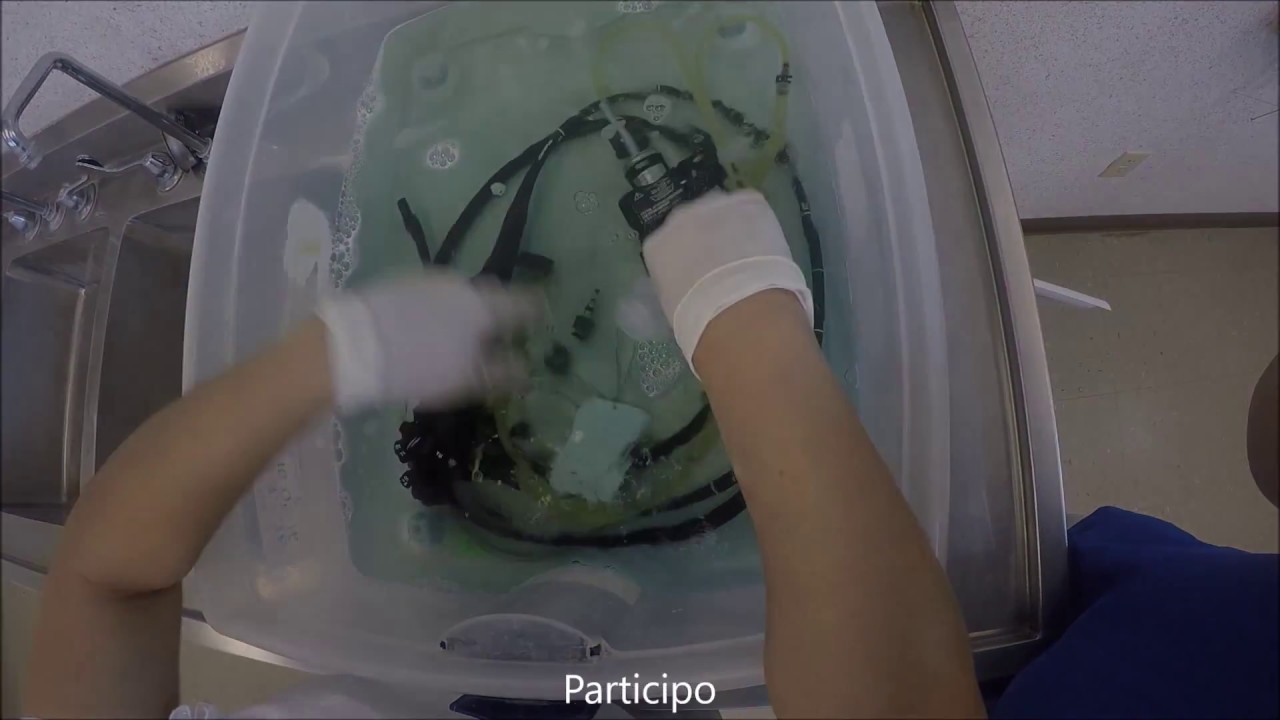 DESINFECCIÓN DE ENDOSCOPIOS - HOSPITAL GENERAL TLAHUAC