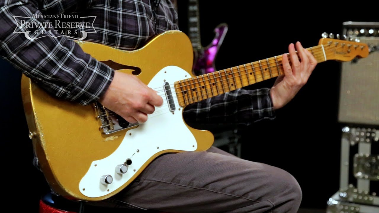 Fender Custom Shop NAMM Limited Edition &lsquo;50s Relic Thinline Telecaster Electric Guitar