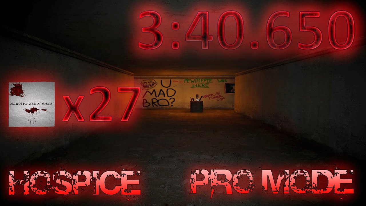 Slender Hospice (FPSC, Pro Mode Mod) - All 27 Pages  - 3:40.650 [First Completion]