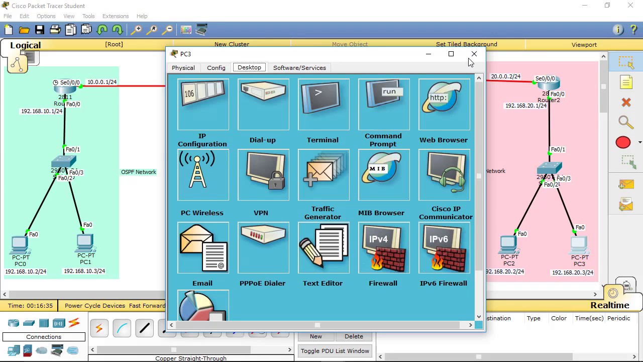 How to configure Redistribution between EIGRP and OSPF in Packet Tracer
