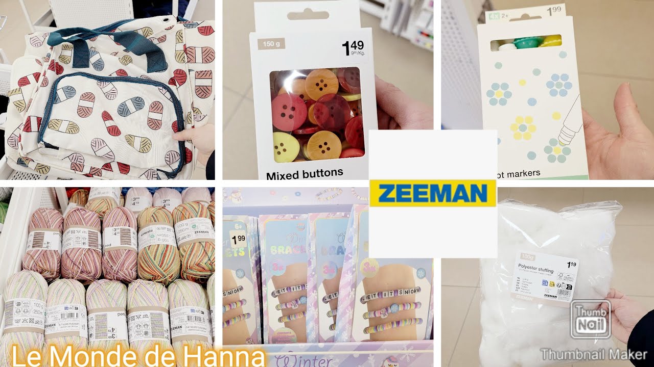 ZEEMAN ARRIVAGE 17-02 LOISIRS CRÉATIFS 