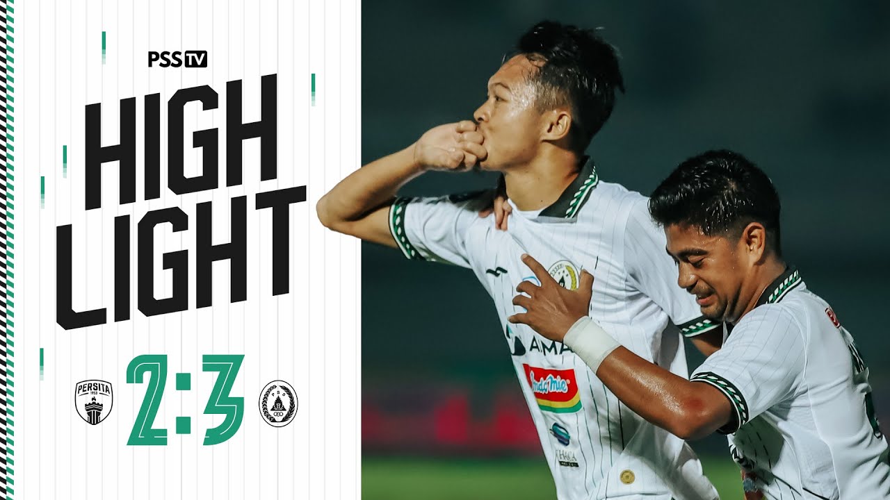 Highlight Momen Laga Persita Tangerang vs PSS Sleman