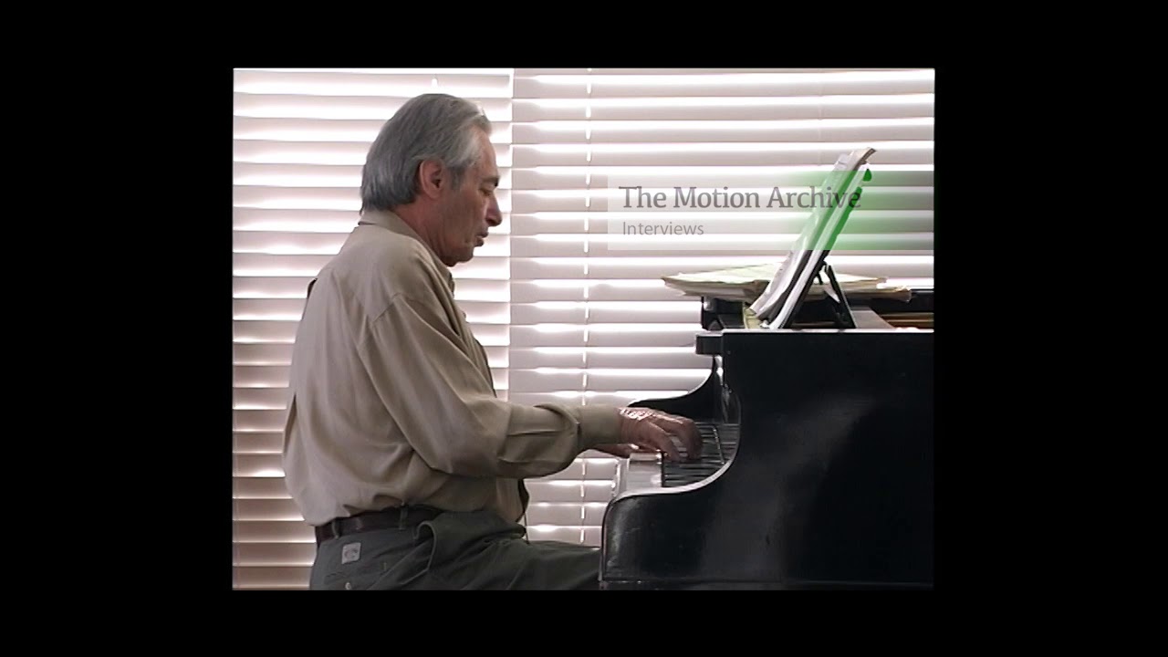 Interview with Leonard Rosenman plays the main theme from 'Rebel Without A Cause'