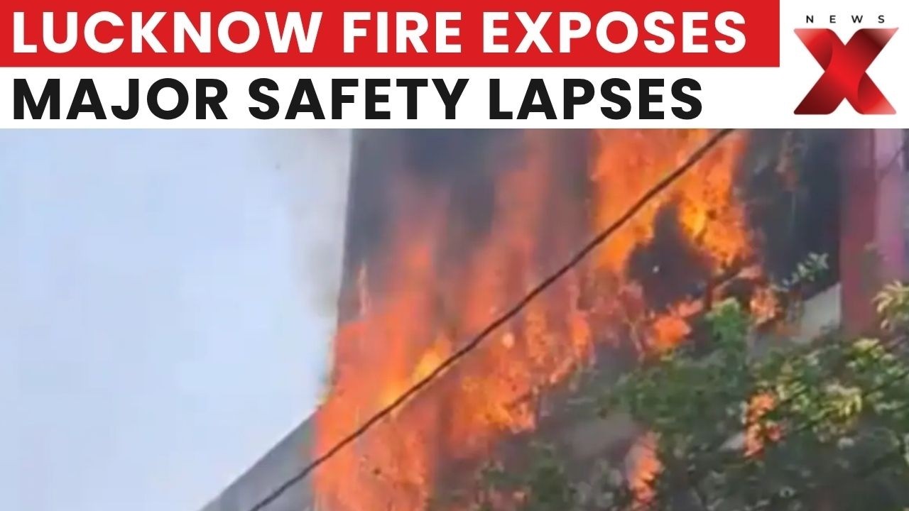 Lucknow Fire Tragedy: Safety Lapses Surface After Deadly Blaze Kills 15 | Latest News | NewsX