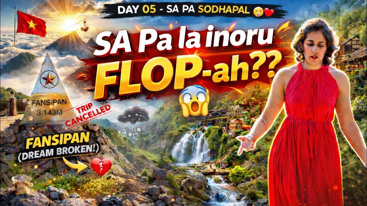 Sa Pa-la Biggest Plan flop 😢 | Vietnam Disappointed me?? 😭