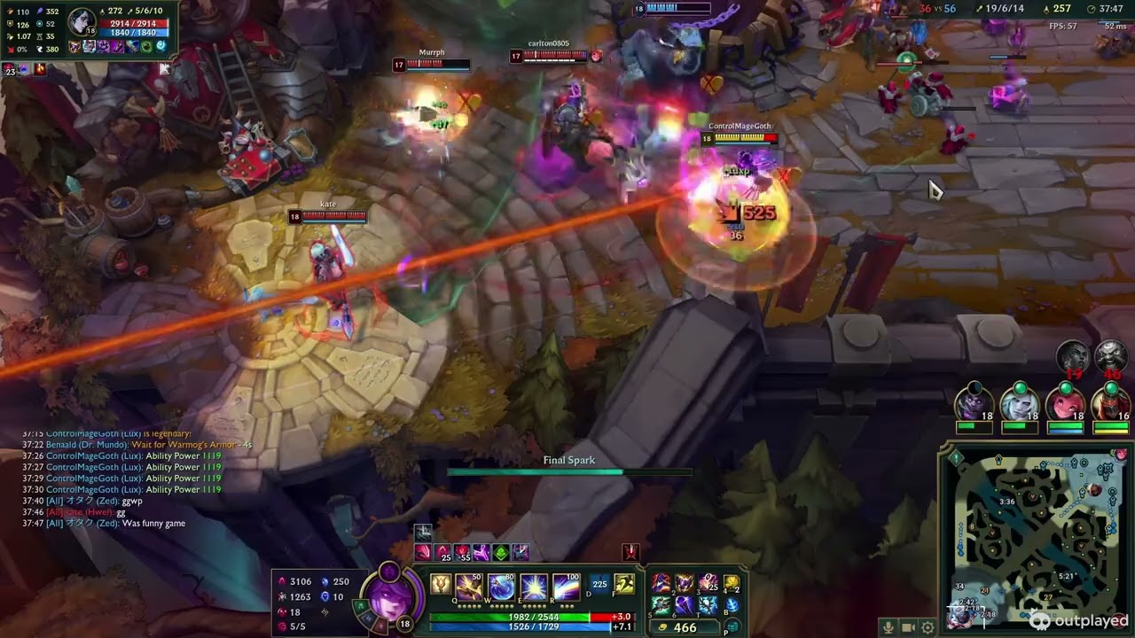 Lux and Zoe mog fest