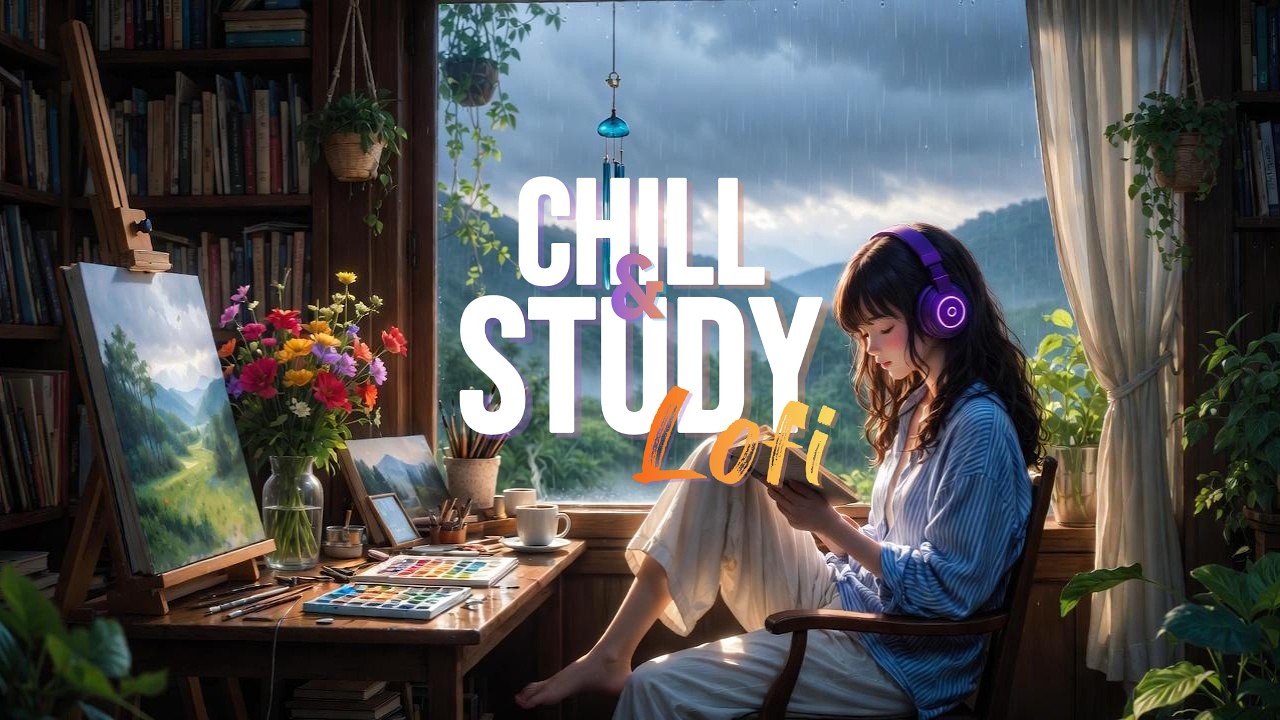 Malayalam Lofi  🎧 | Studying, Traveling & Relax | Mauna Ragam | #studylofimusic  (Use headphones)