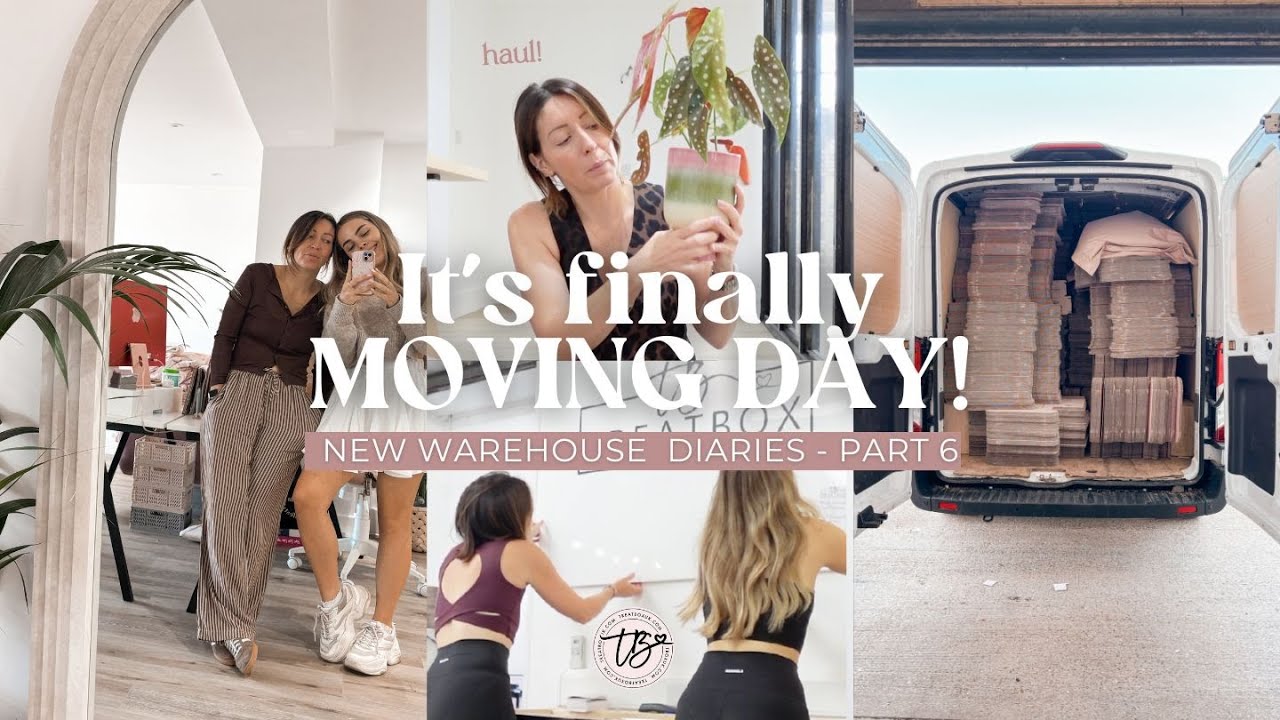 We Moved Into Our Dream Warehouse! + Decor Haul & Setup