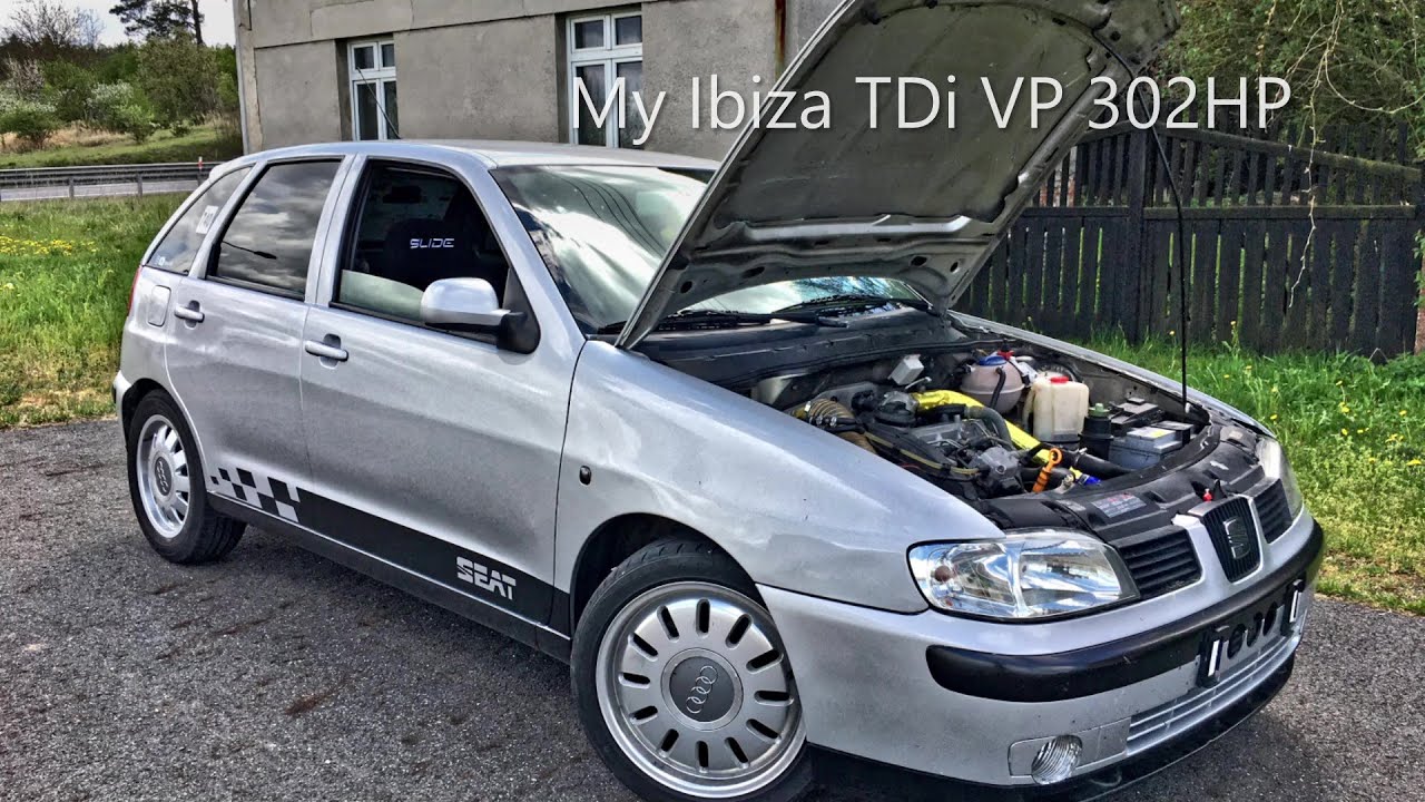 MY RACE CAR SEAT IBIZA TDI VP 302HP@TEST ACCELERATION 100-200KM/H@SOUND EXHAUST 63.5mm ETC.|VORY TDI