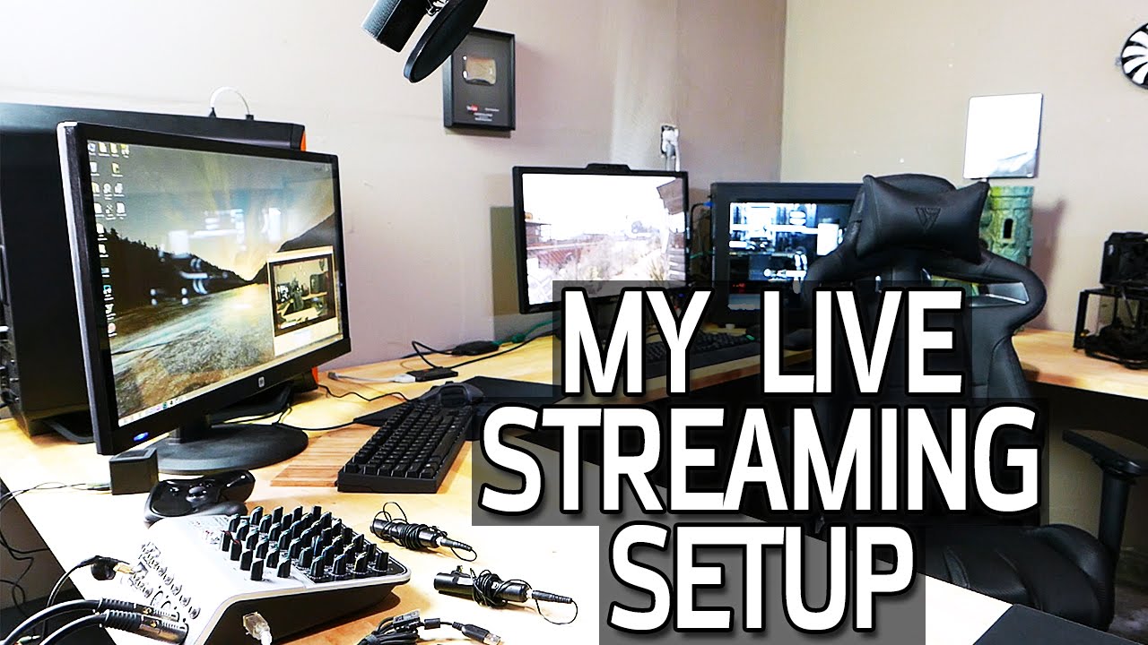 Live Stream Setup Tour - Cameras, Audio & Hardware