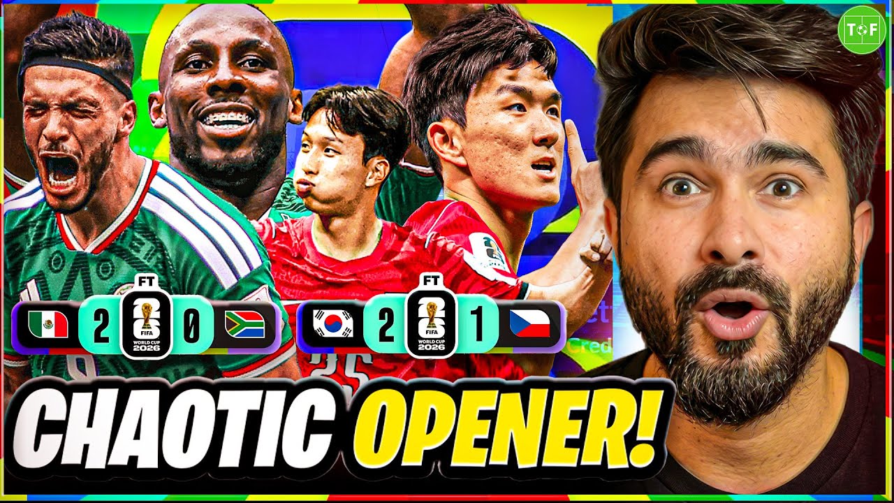 FIFA World Cup Opening Day COOKED! South Korea & Mexico Win #MDB