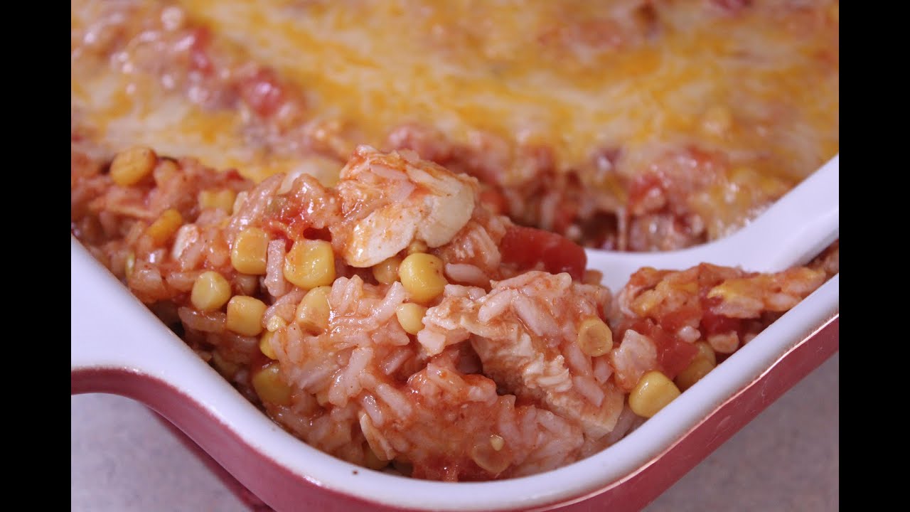 South of the Border Chicken & Corn Casserole