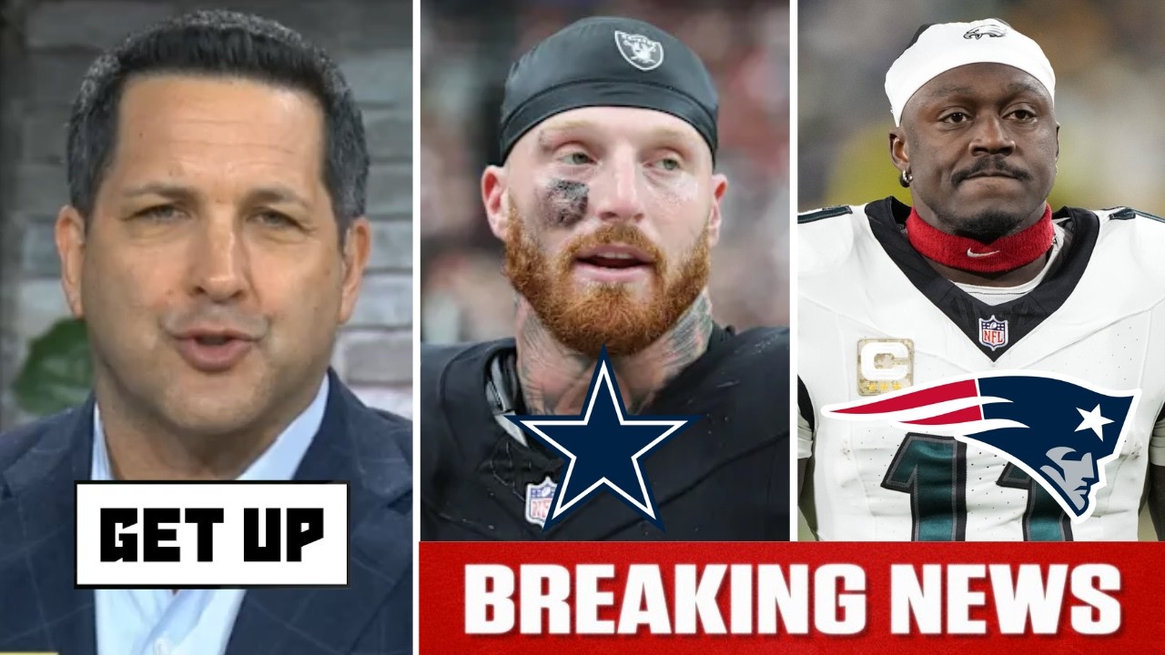 GET UP| Adam Schefter: Raiders send Crosby to Cowboys & start the Mendoza era - AJ Brown to Patriots