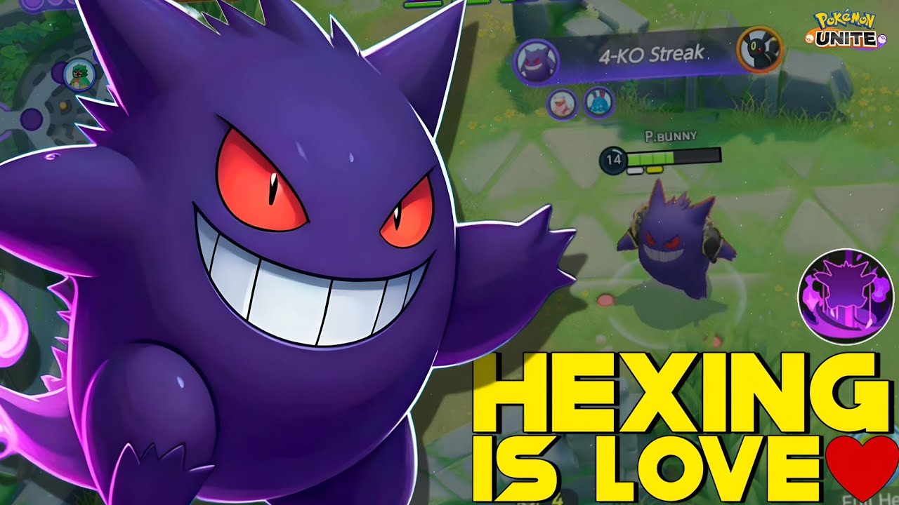 THIS IS WHY I LOVE HEXING GENGAR THE MOST 😍 | POKEMON UNITE