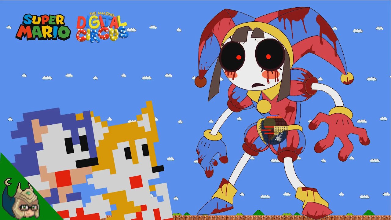 Sonic and Tails vs Pomni EXE Maze 😱(SONIC X THE AMAZING DIGITAL CIRCUS Movie)