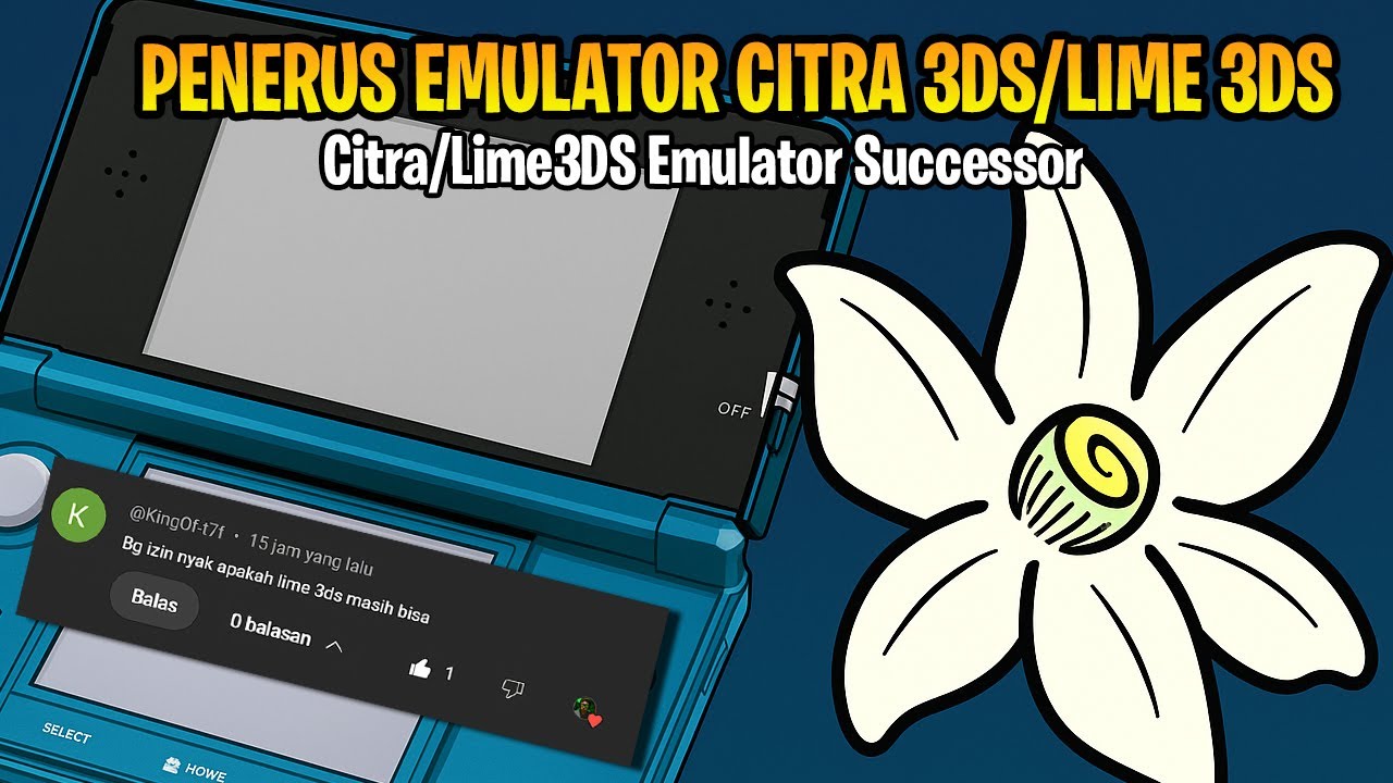 Penerus Emulator 3DS Citra/Lime? Azahar