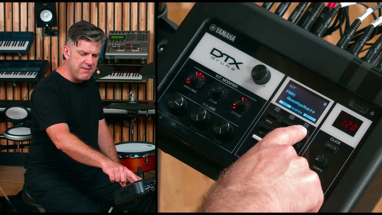 Yamaha | DTX6, DTX8, DTX-PRO | Изменение эффектов для всей установки