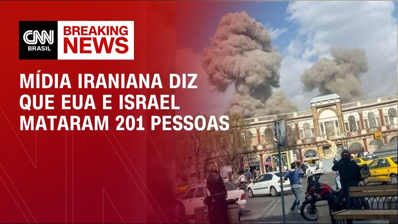 Ataques de EUA e Israel mataram 201 pessoas, diz m&iacute;dia do Ir&atilde; | AGORA CNN