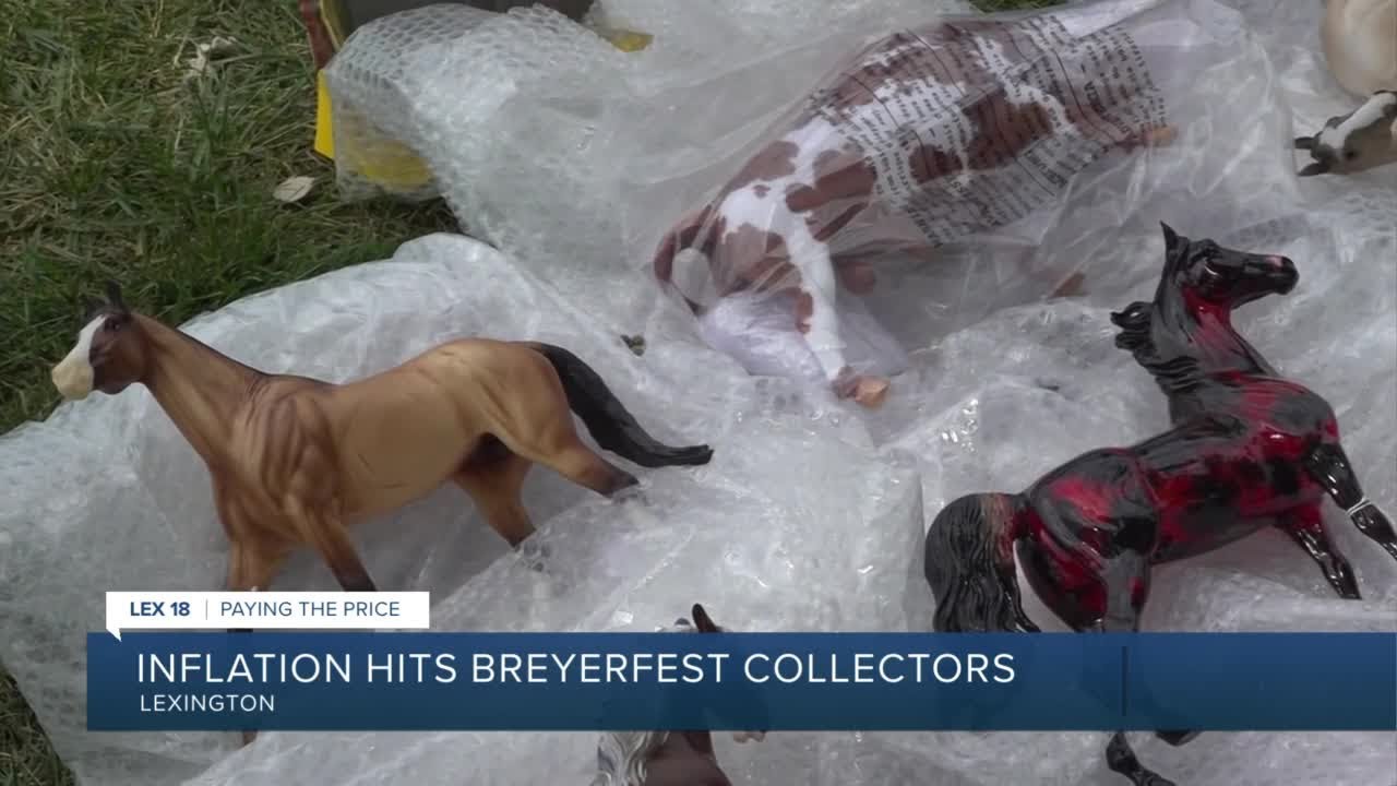 Inflation hits Breyerfest Collectors