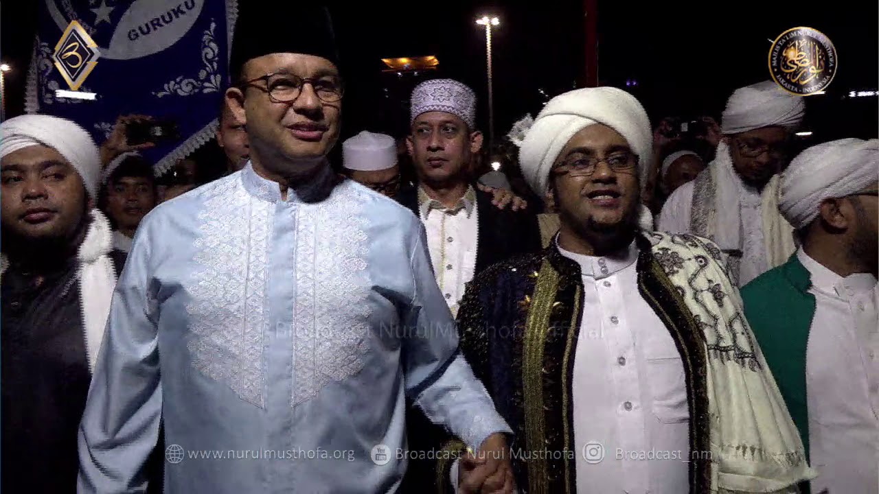 PENYAMBUTAN HABIBANA MILAD 24th MAJLIS NURUL MUSTHOFA (15 FEB 2020) MONAS JAKARTA PUSAT
