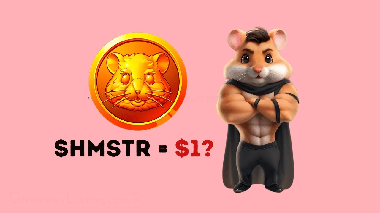 Hamster Kombat Listing at 0.5$/ HMSTR Token. Price listing Confirmed.