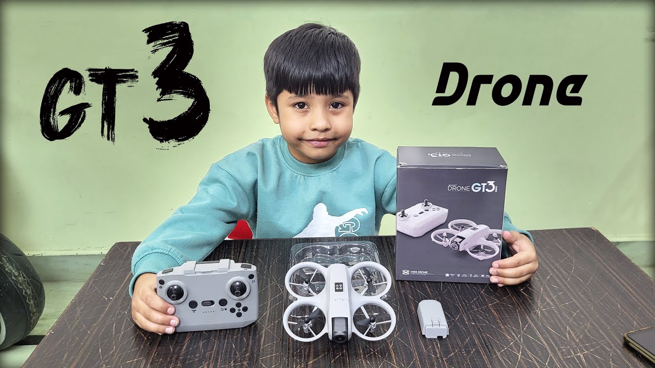New Drone GT3 le aye 😍 | How to fly a drone