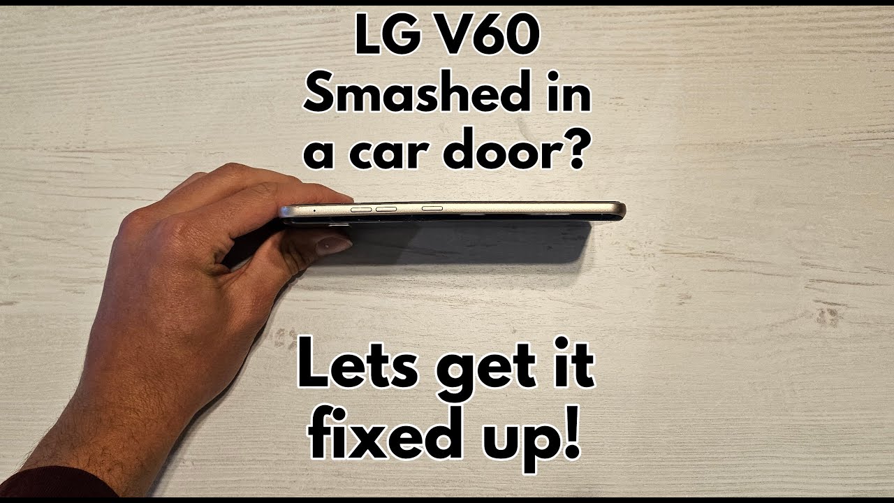 Bent And Shattered LG V60 Full Repair/Restoration