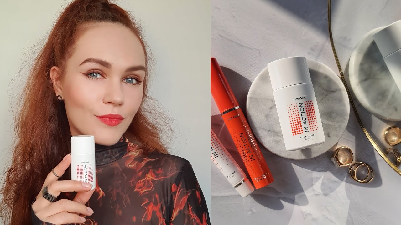 СУПЕРСТОЙКАЯ тон.основа THE ONE IN ACTION SPF40 #обзор #отзыв ТЕСТ НА СТОЙКОСТЬ код 43511 #орифлэйм