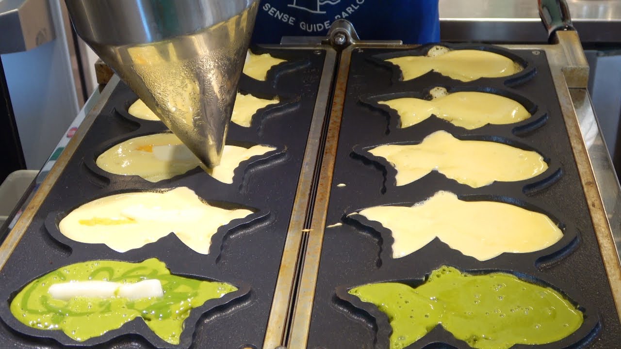 How to Make Taiyaki - Taiwan Street Food