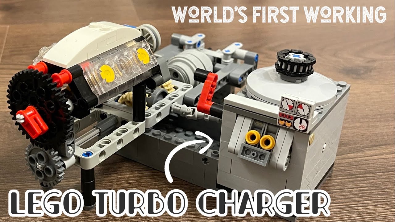 World’s First Working LEGO Technic Turbo Charger!