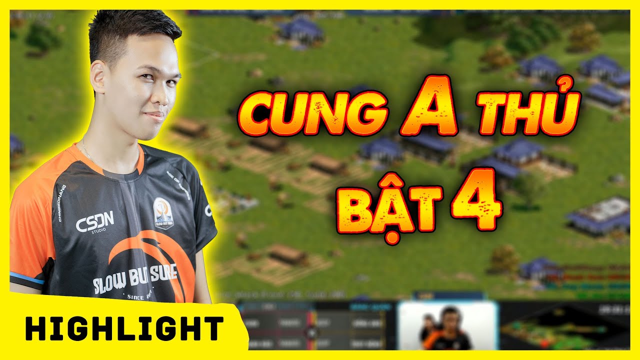 CUNG A THỦ BẬT 4 - Trận đấu HAY NHẤT của Chim Sẻ Đi Nắng trong giải này! | AoE Highlights
