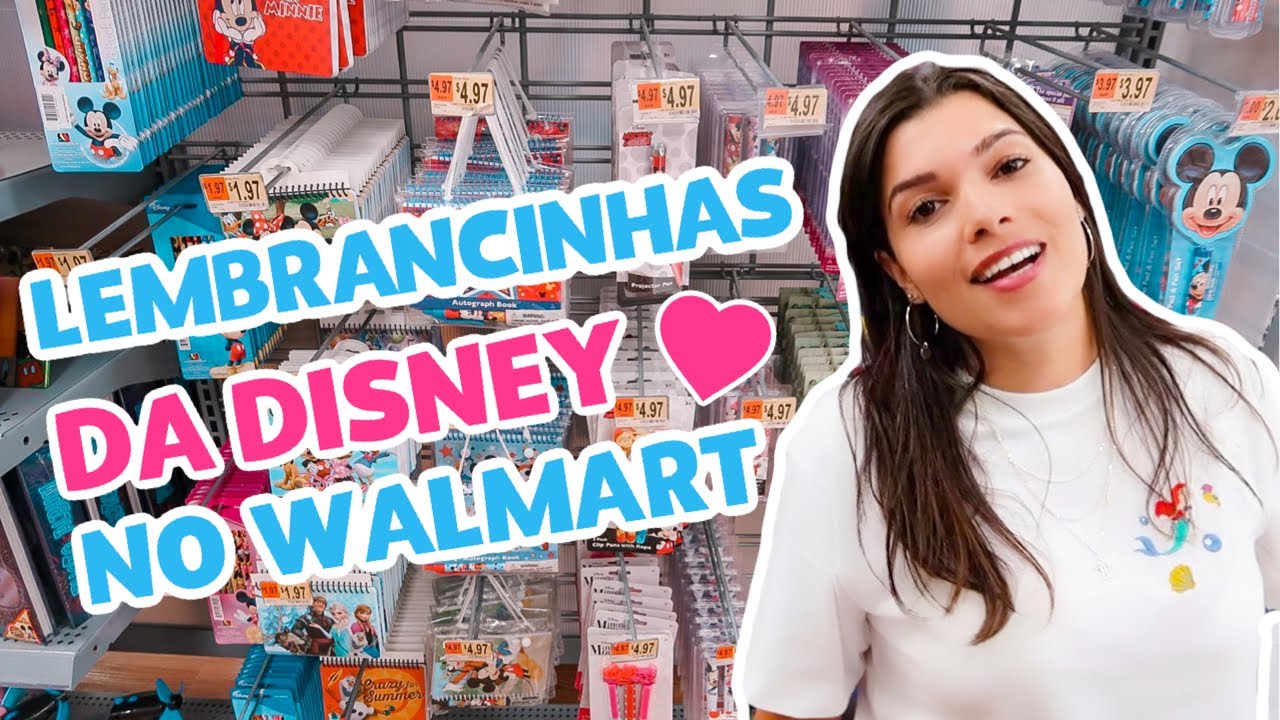 QUERO TUDO! LEMBRANCINHAS FOFAS DA DISNEY NO WALMART DE ORLANDO