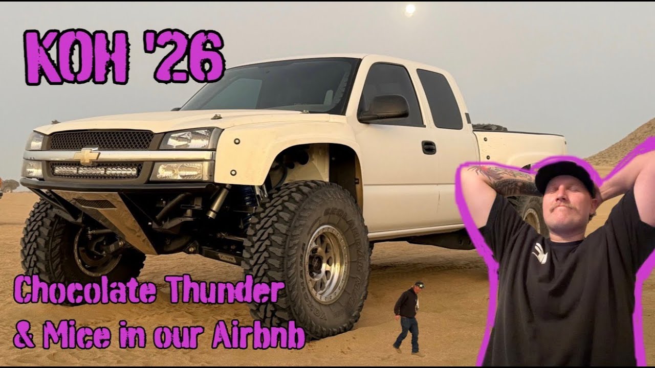 King of the Hammers '26 - Day 1 - Travel Day || Chocolate Thunder 1-29-26