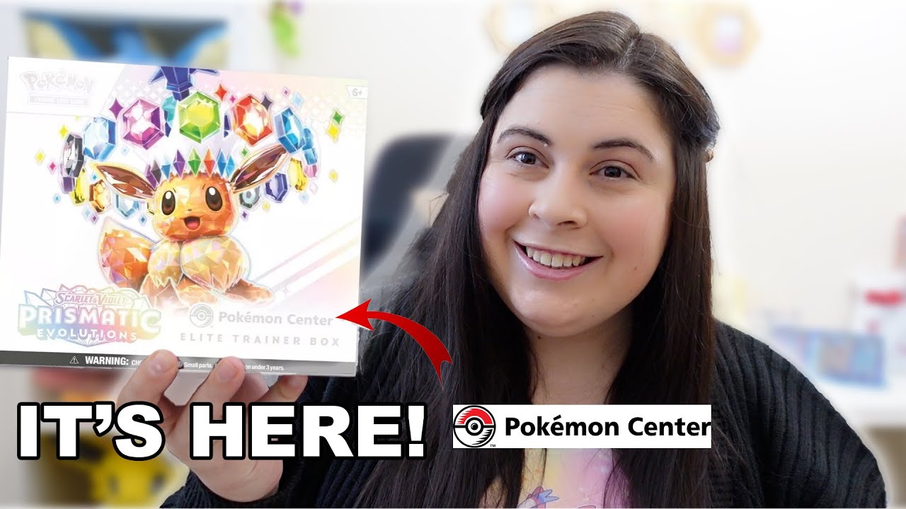 EARLY OPENING of Pokemon Center Prismatic Evolutions Elite Trainer Box