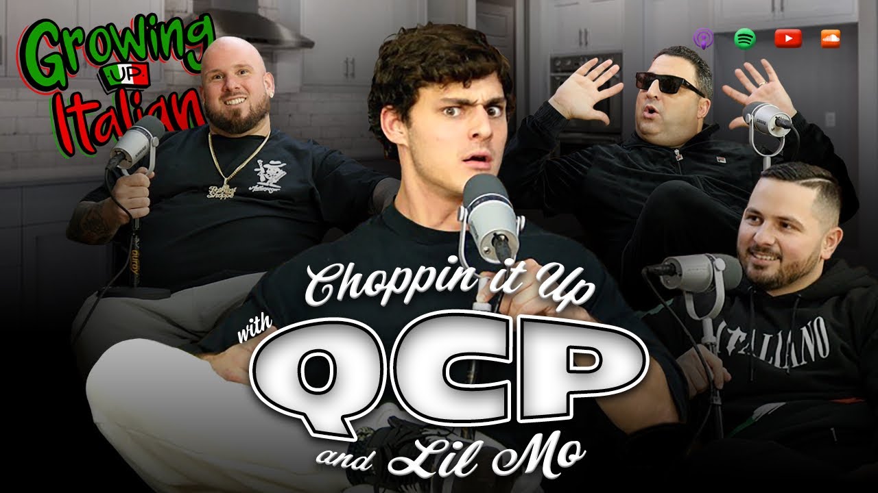 QCP talks Growing Up Italian, TikTok success, cooking and teaches LilMoMozzarella Italian