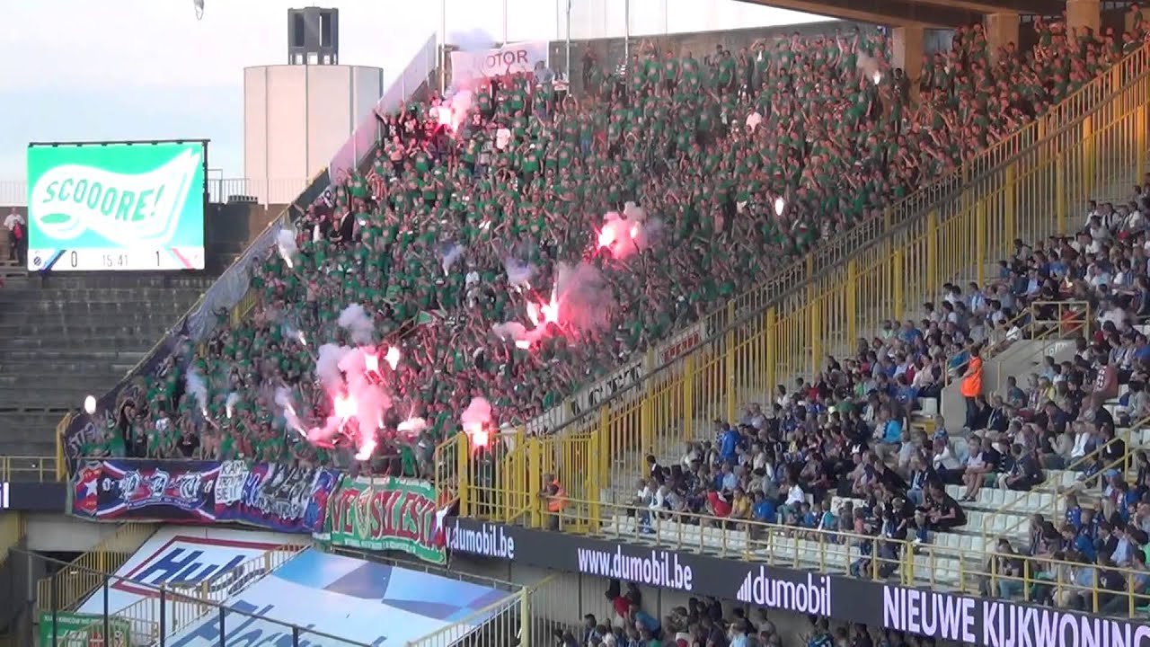 Club Brugge - Śląsk Wrocław: doping (I połowa)