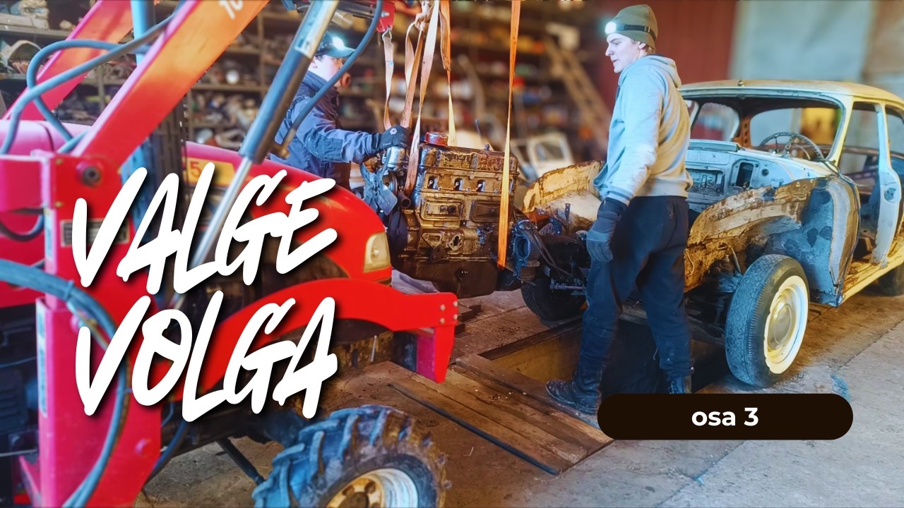 Volga GAZ-21 taastamine jätkub – mootor tuleb maha! | Osa 3