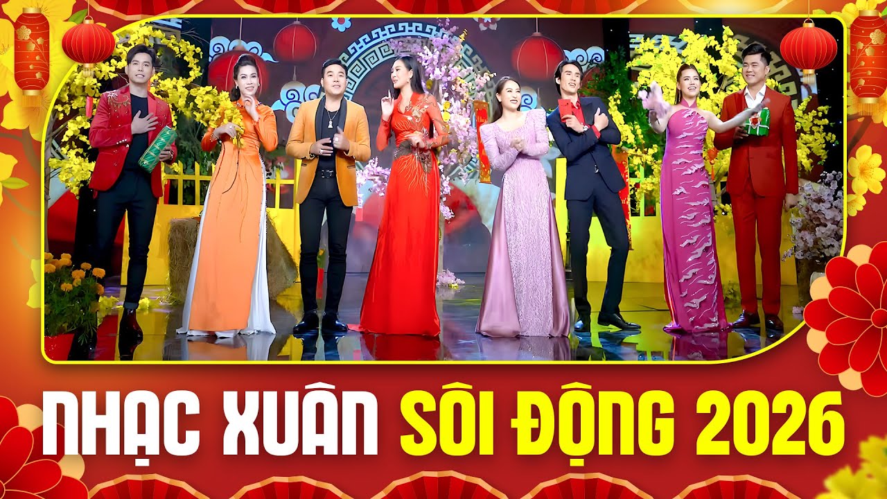 NHẠC XUÂN SÔI ĐỘNG 2026 - Khánh Bình | Liên Khúc Đón Tết Rộn Ràng Khuấy Động Mọi Nhà