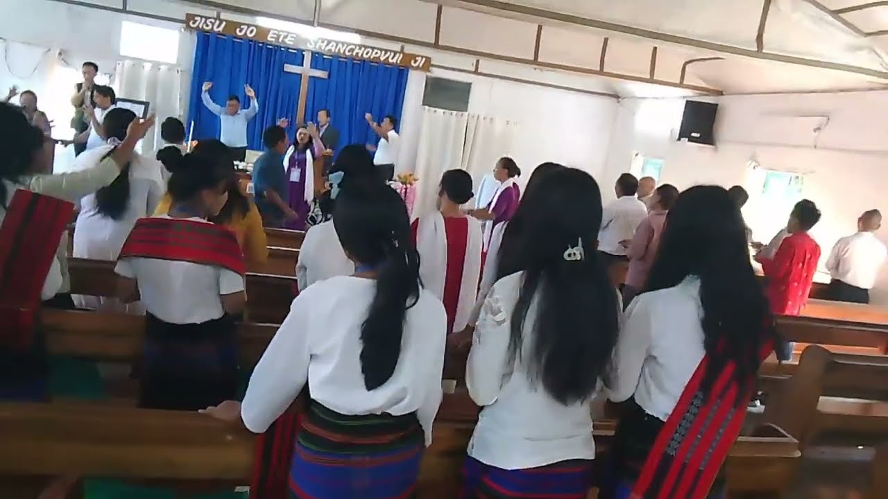 monthly crusade  at tsumang prayer centre wokha watch n be blessed