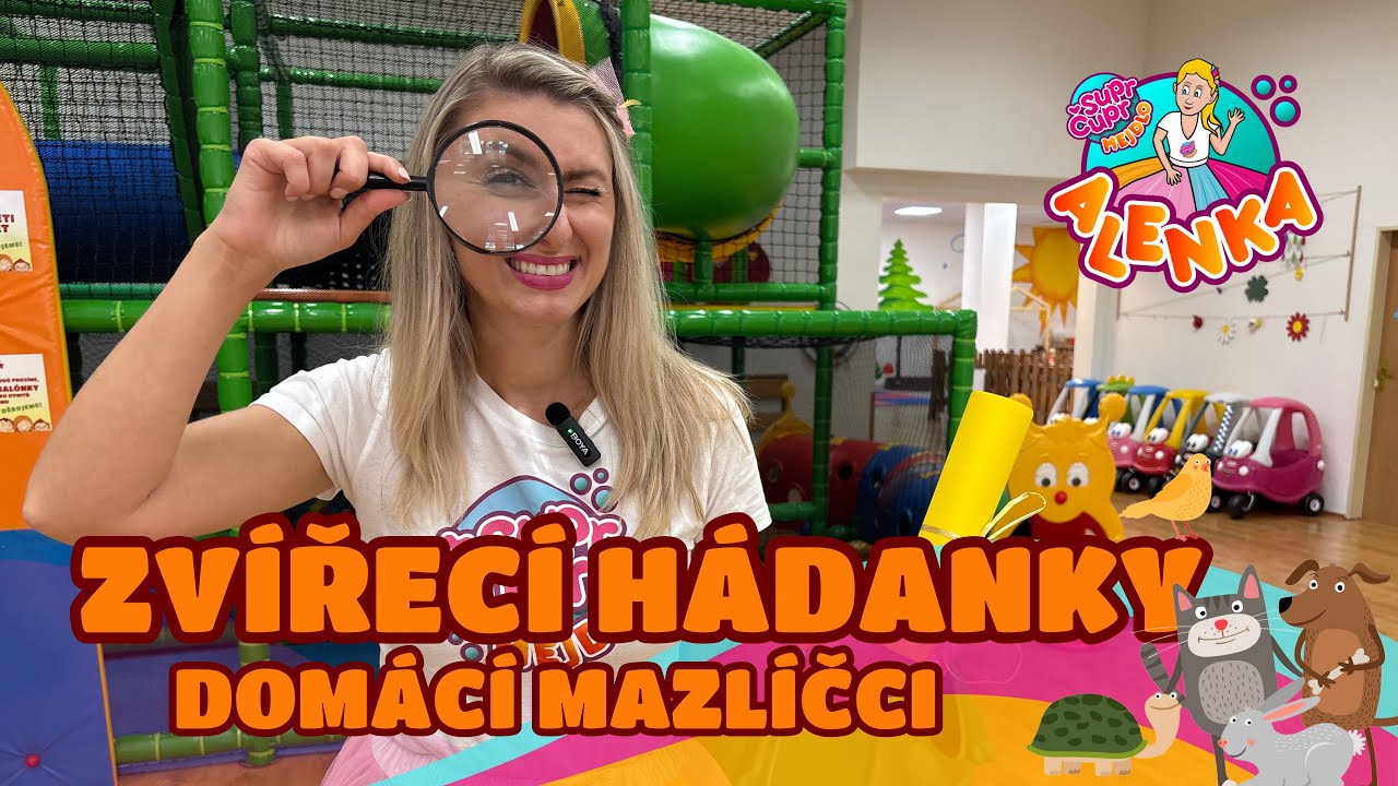 Hrajeme si s Alenkou - Zvířecí hádanky (Domácí mazlíčci)