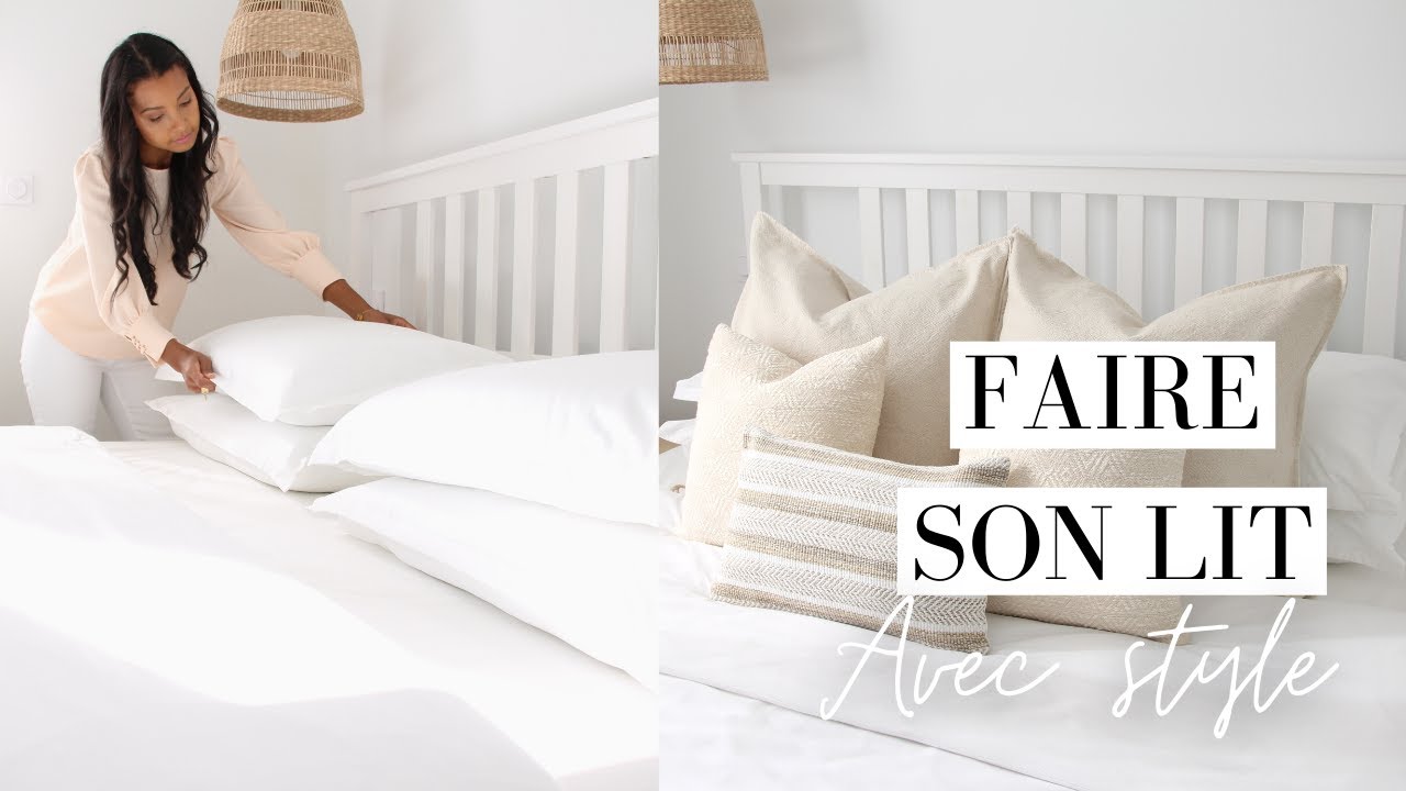Comment faire son lit avec style | Barbara F